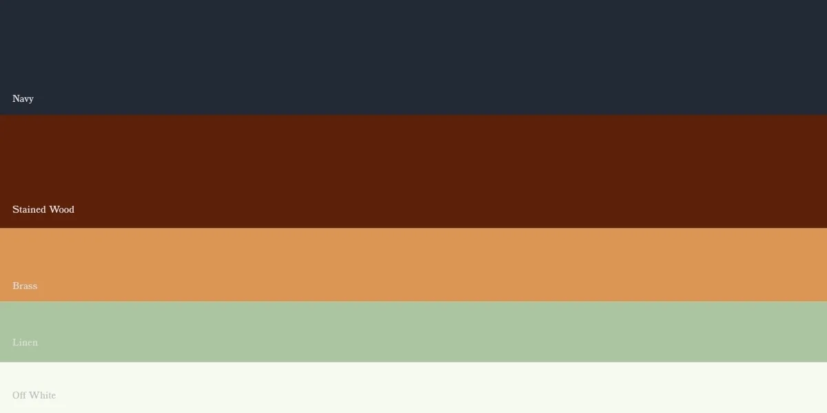 Albyn CS Colour Pallette