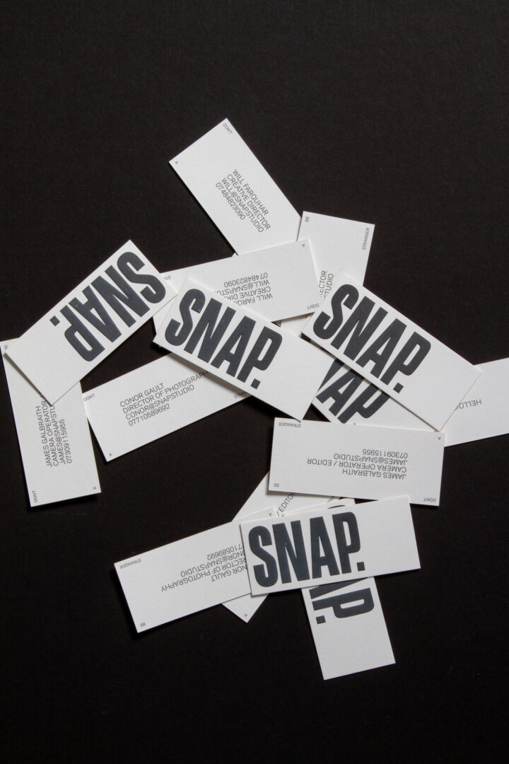 Brand Identity and Web Design for SNAP Studio