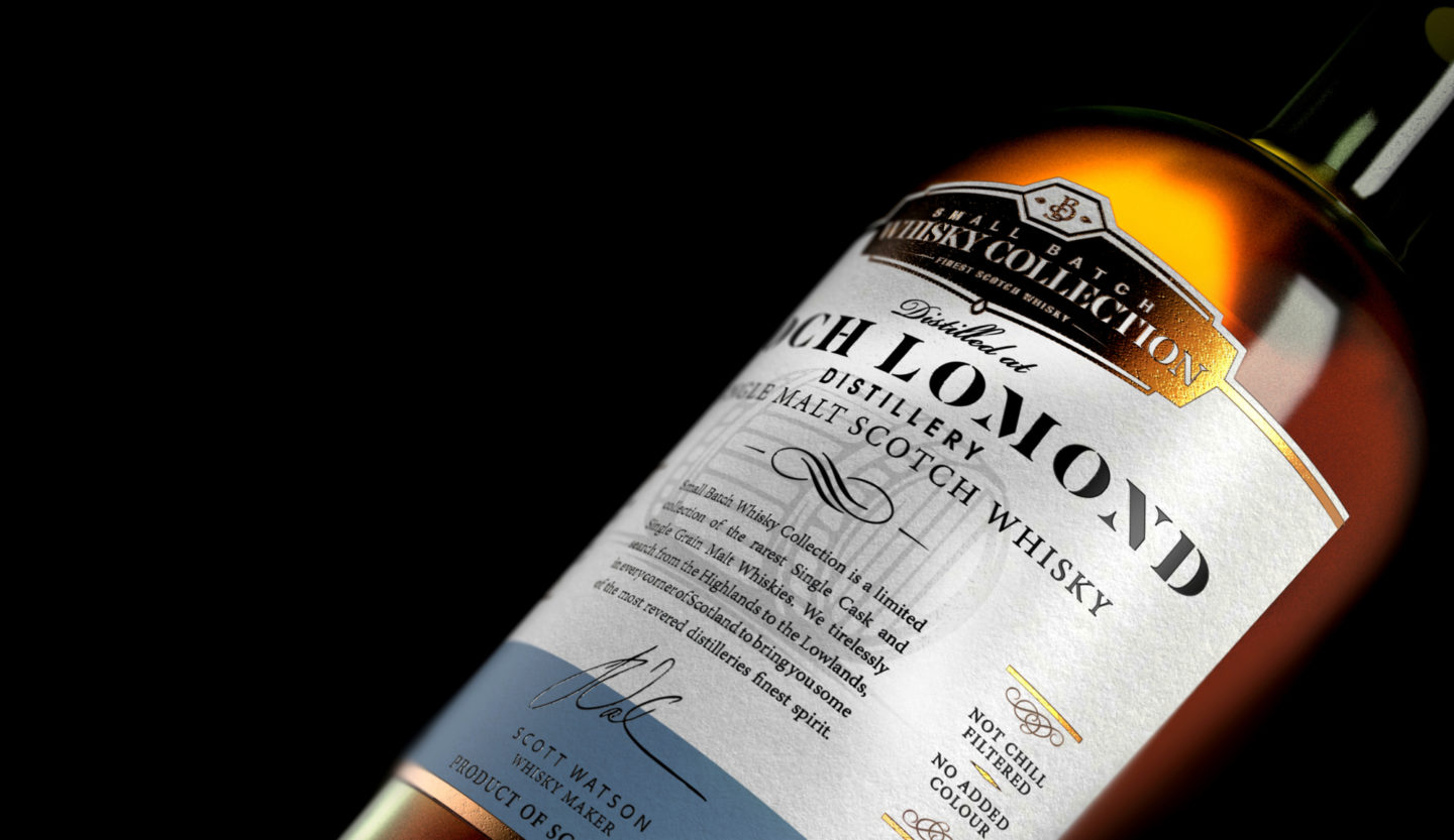 Lochlomond Close Bottle Filled With Top Crop
