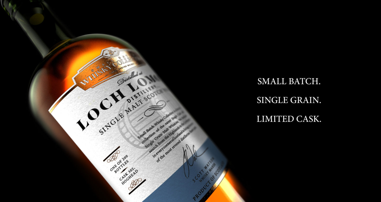 Lochlomond Close Bottle Filled With Type