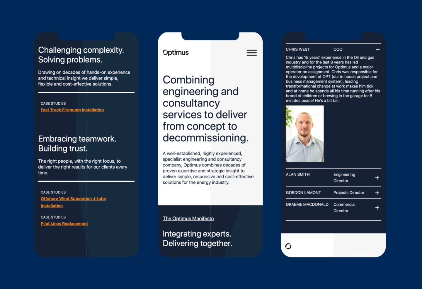 Optimus mobile web01