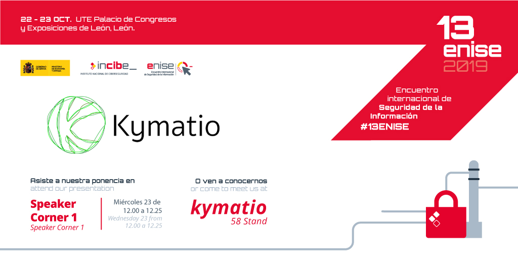 Kymatio estará presente en 13ENISE con stand propio y charlas de expertos 2 Kymatio estará presente en 13ENISE con stand propio y charlas de expertos 2