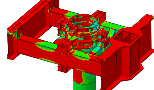 Caisson Dead Weight Support Fatigue Analysis