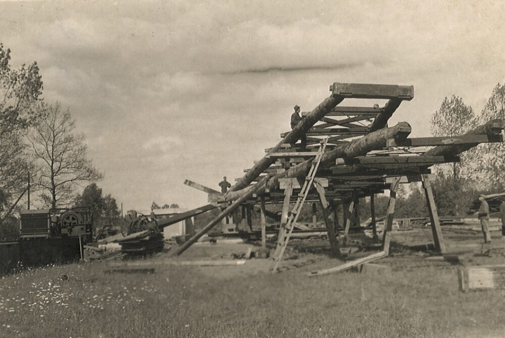 Foto van hisorische gebeurtenis