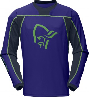 Norrona_Ms fjora equaliser long sleeve Shirt_Deep Purple