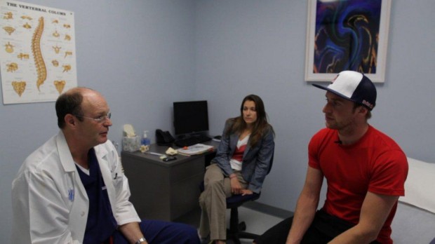 Danny consults with Dr. Robert Bray