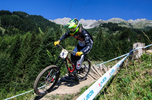 Sam Hill beim Nordkette Downhill Pro-Rennen