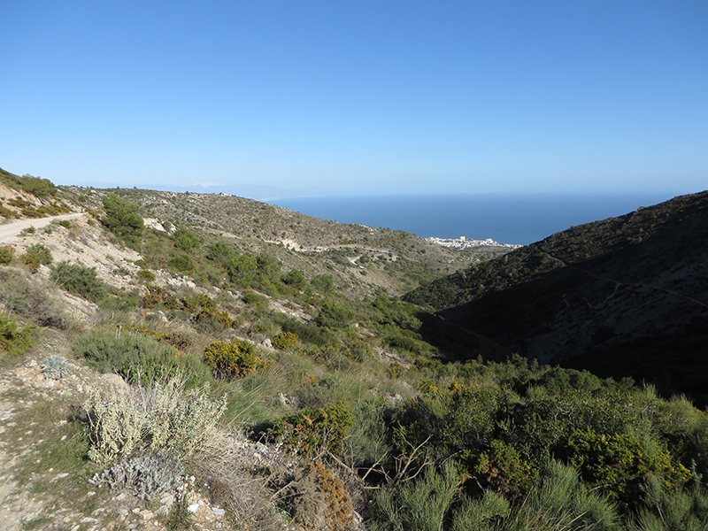 Trailstart mit Meerblick - geht so!