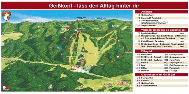 Streckenübersicht Bischofsmais