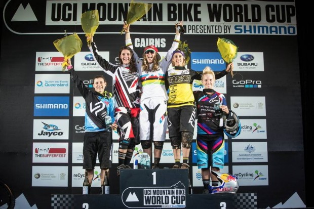 podium women