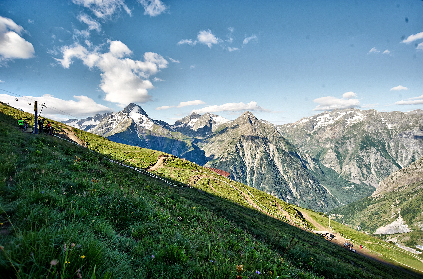 Das Panorama beim Polygon Air DH