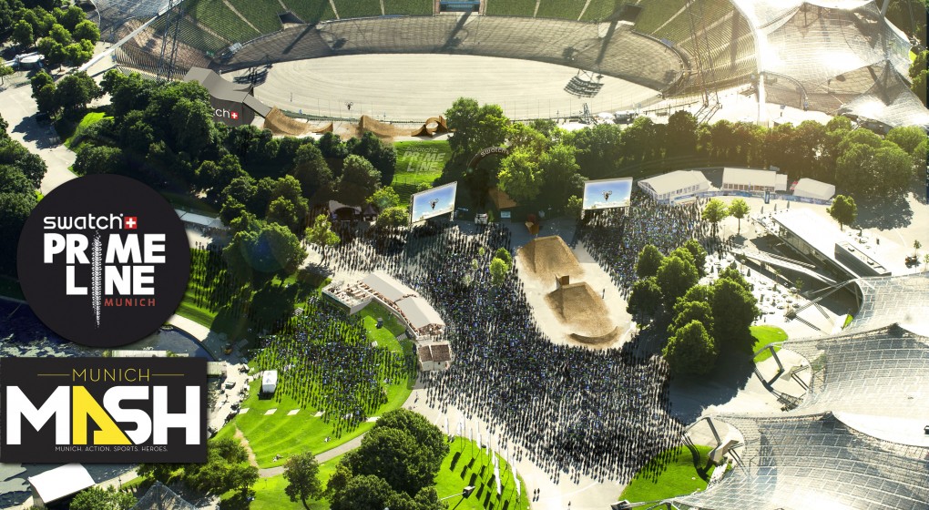 Olympiaturm mit Zeltdach, Olympiapark, München