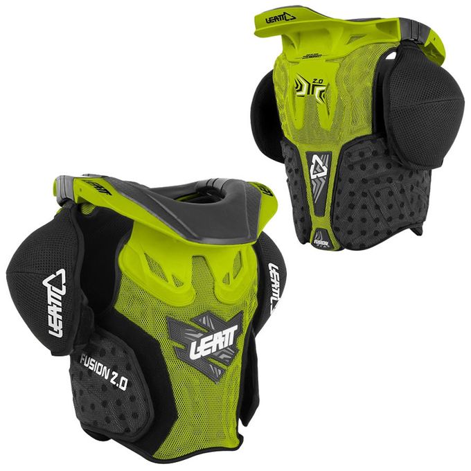 Leatt Fusion 2.0 Junior Protector GRN