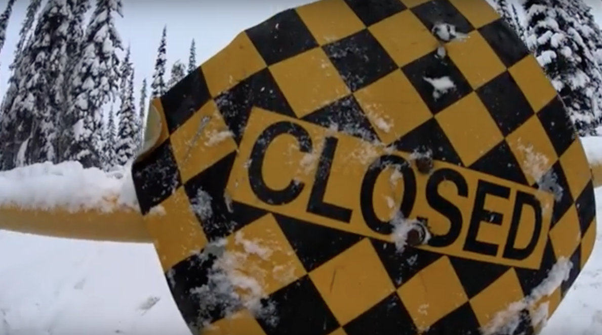 Das Resort war eindeutig geschlossen!