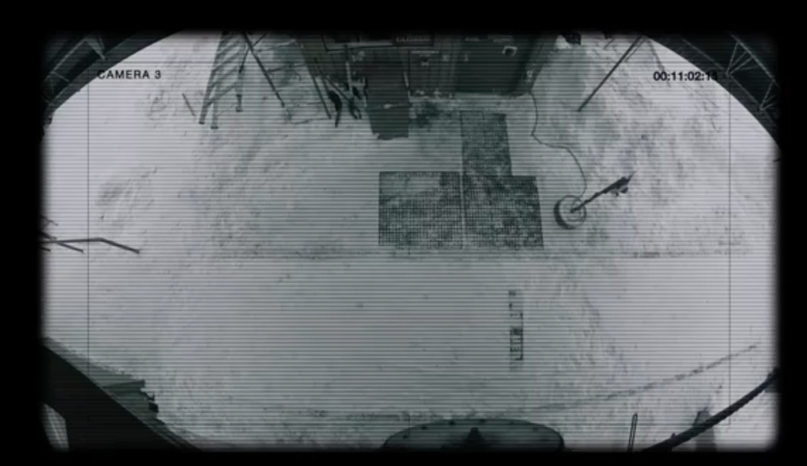 Der Tatort - Überwachungskamera