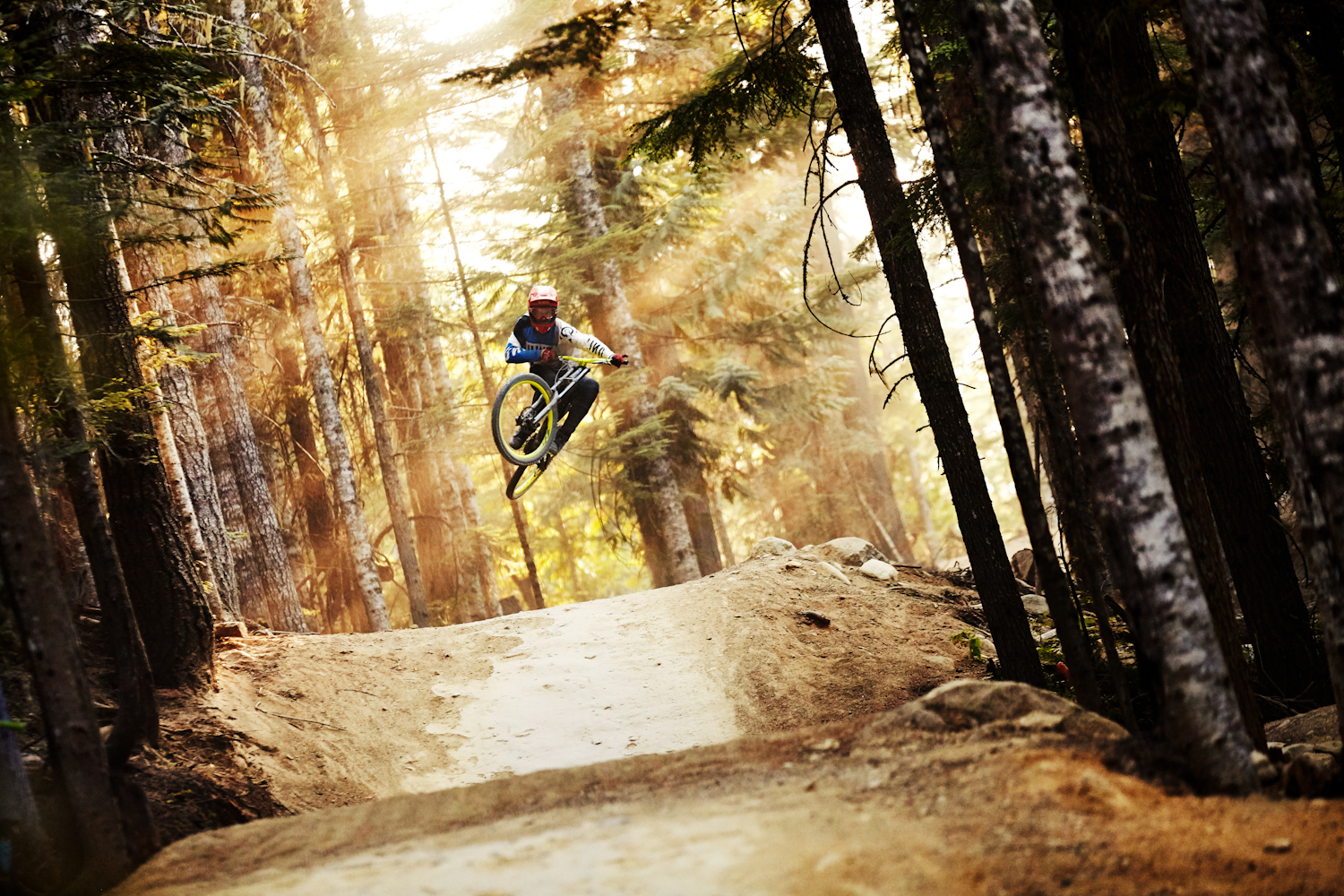 Episches Licht auf der A-Line in Whistler - Foto: Jannik Hammes