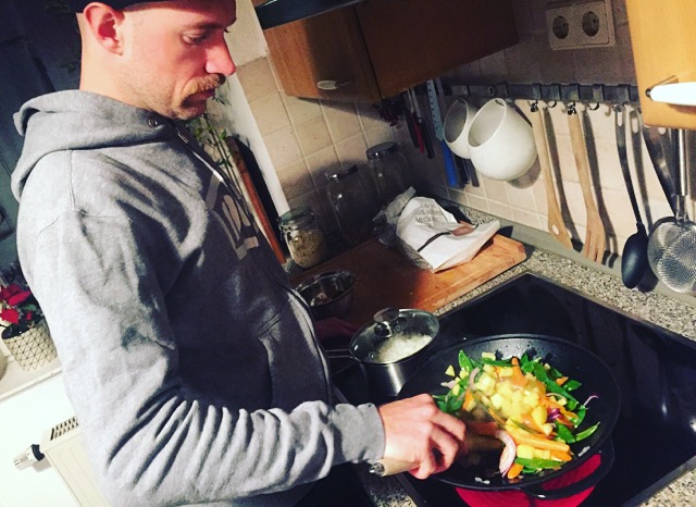 Alles schön ein köcheln lassen.