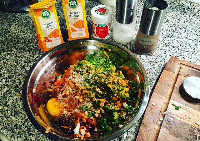 Fit durch den Winter mit dem deutschen Meister - Teil 1 Alles Zutaten vermischen.