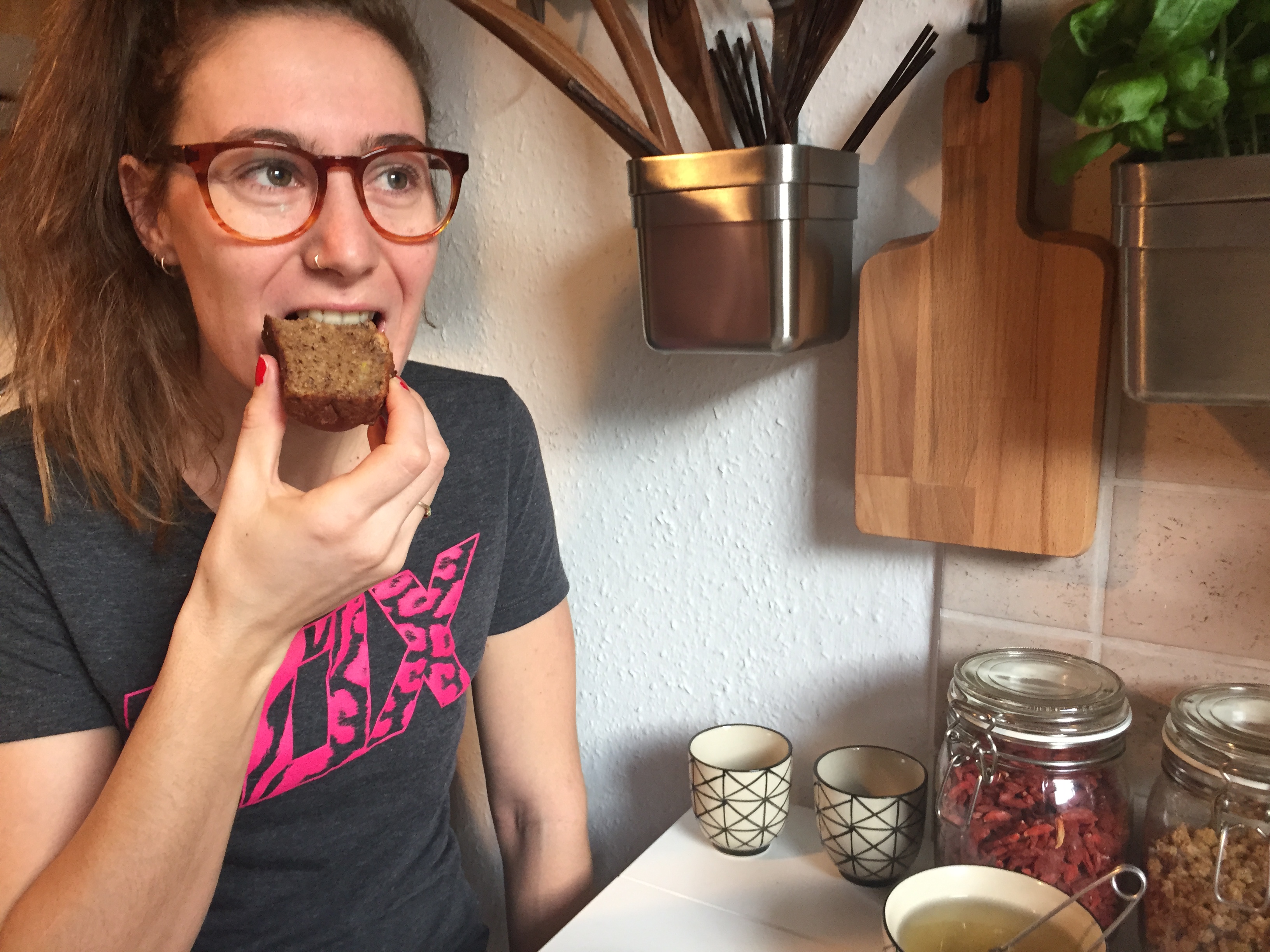 Steffie Teltscher und ihr Bananenbrot Steffie Teltscher und ihr Bananenbrot