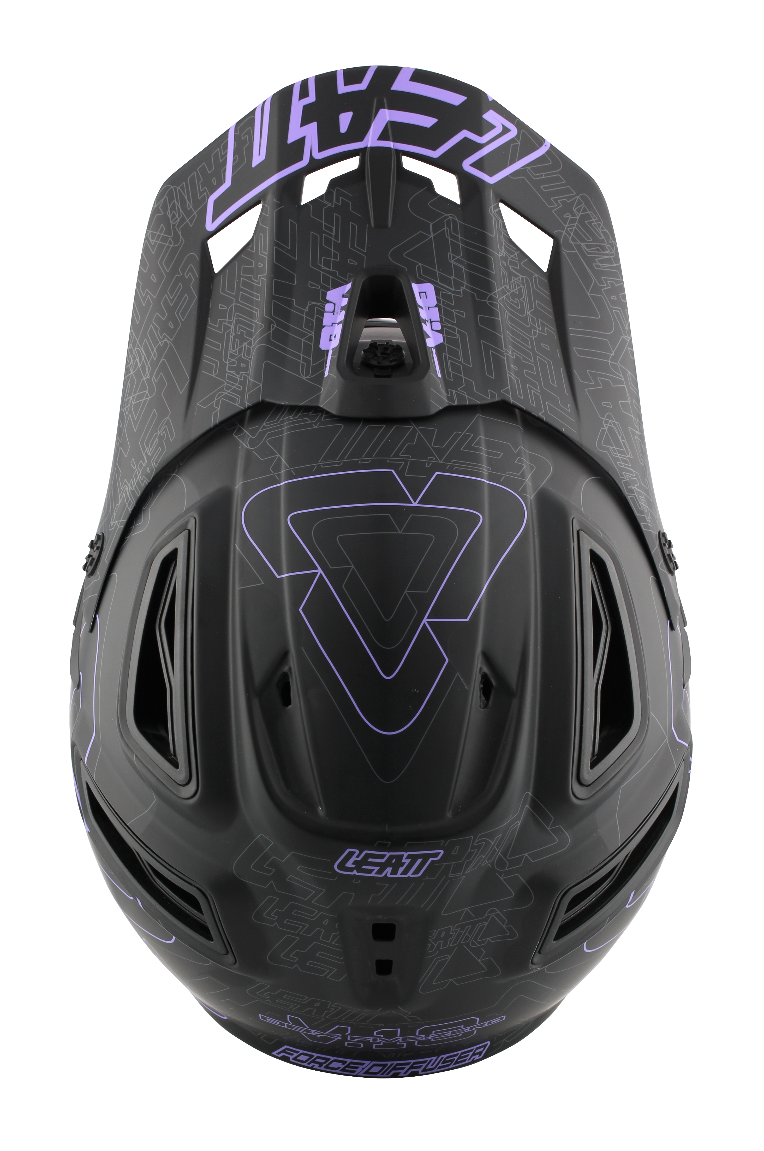 Helmet DBX 5.0 V10 Black Purple Grey Top DBX 5.0 V10 Black Purple Grey