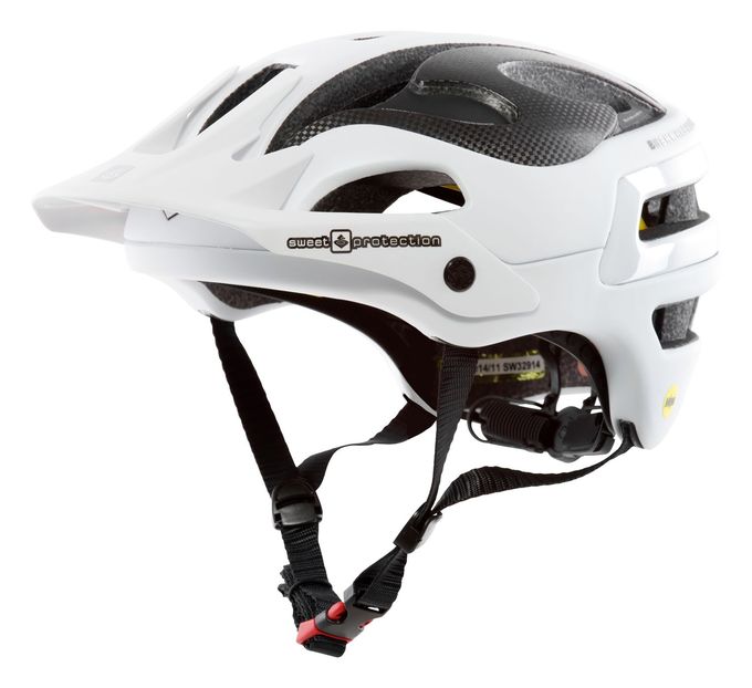 Bushwhacker / carbon_mips-matt_white_metallic-front