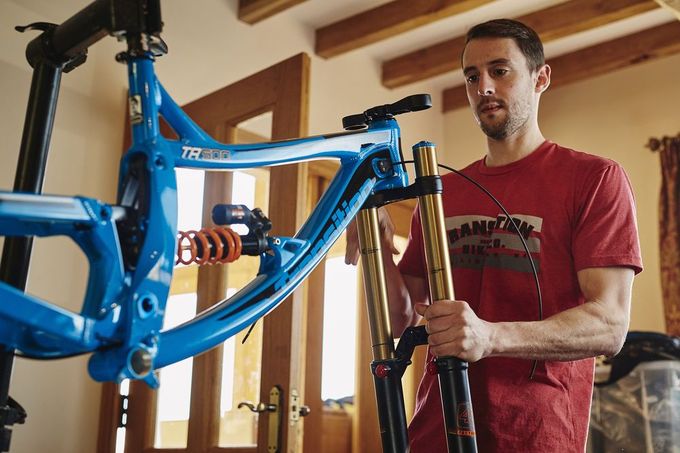 Der Transition TR500 bekommt eine Gabel verpasst