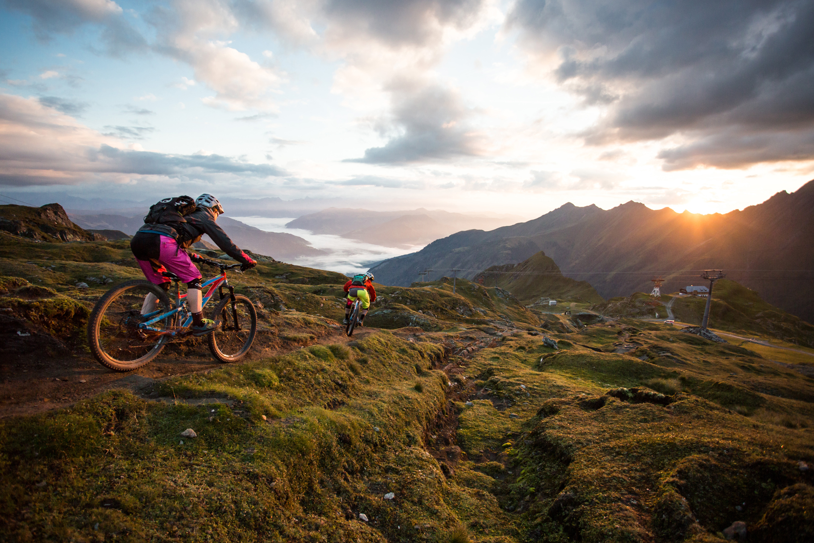 Mountainbike Kitzsteinhorn (c) Salzburger Land Foto @ David-Schultheiss