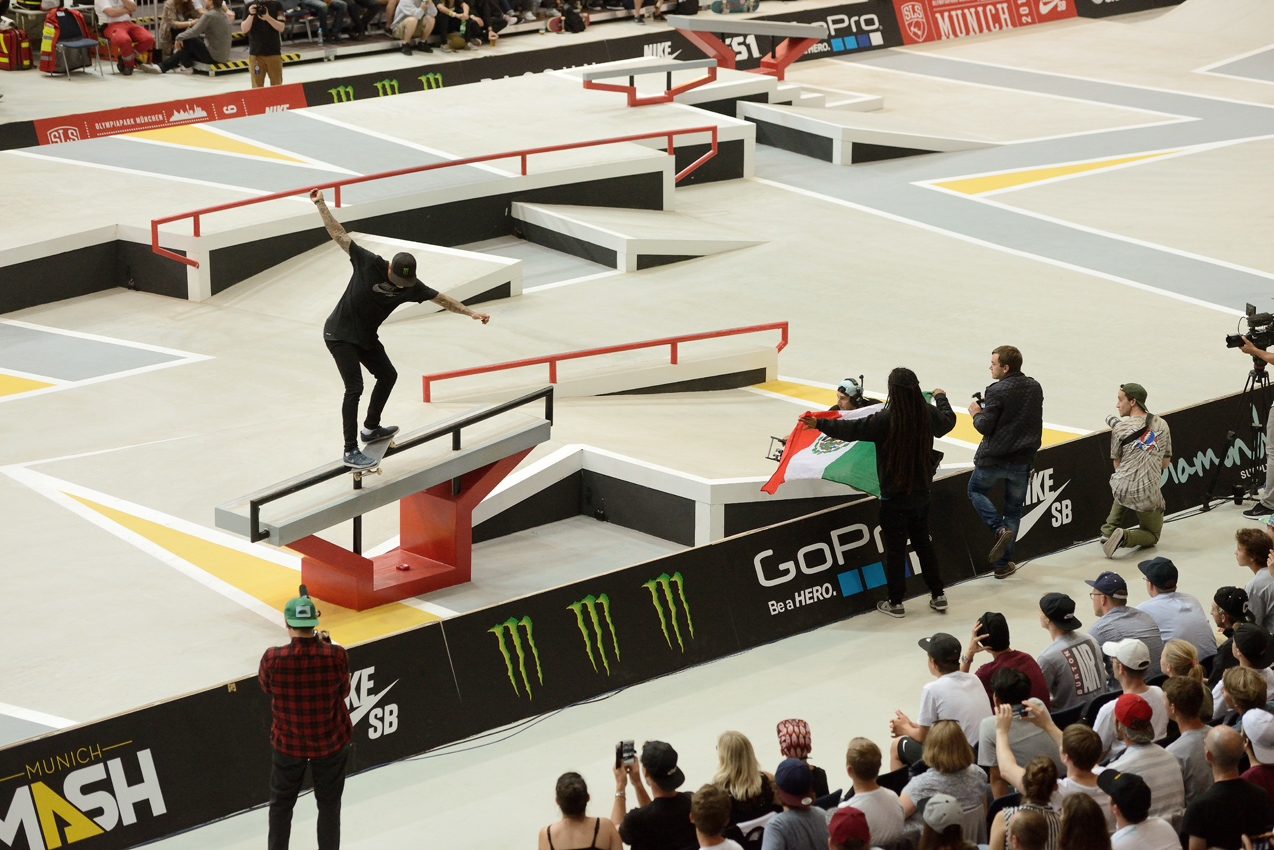 Nyjah Huston: Fs Feeble/ Photo @ Gaston Francisco