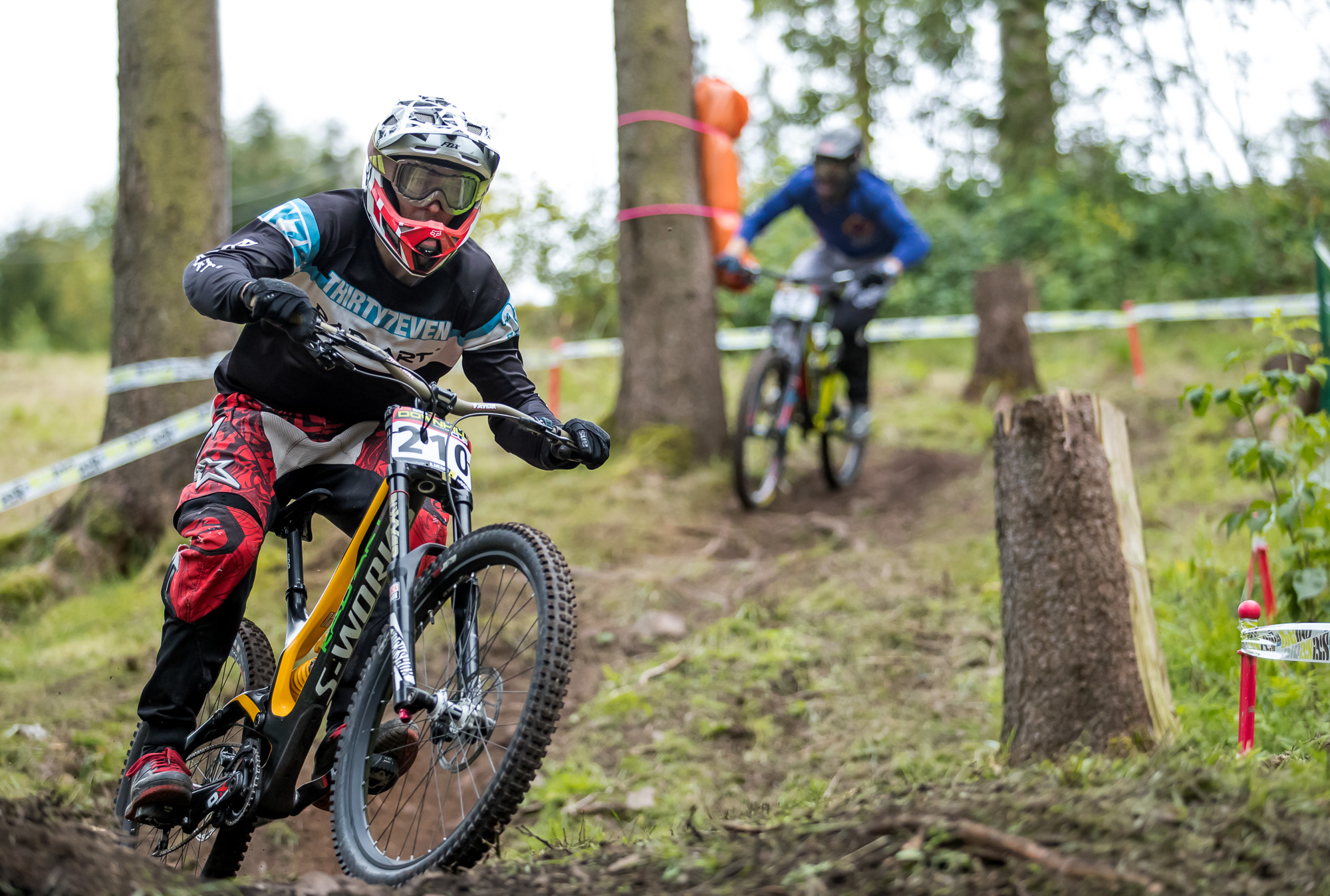 Frank Hedwig auf dem iXS Downhill Cup 2016 in Ilmenau