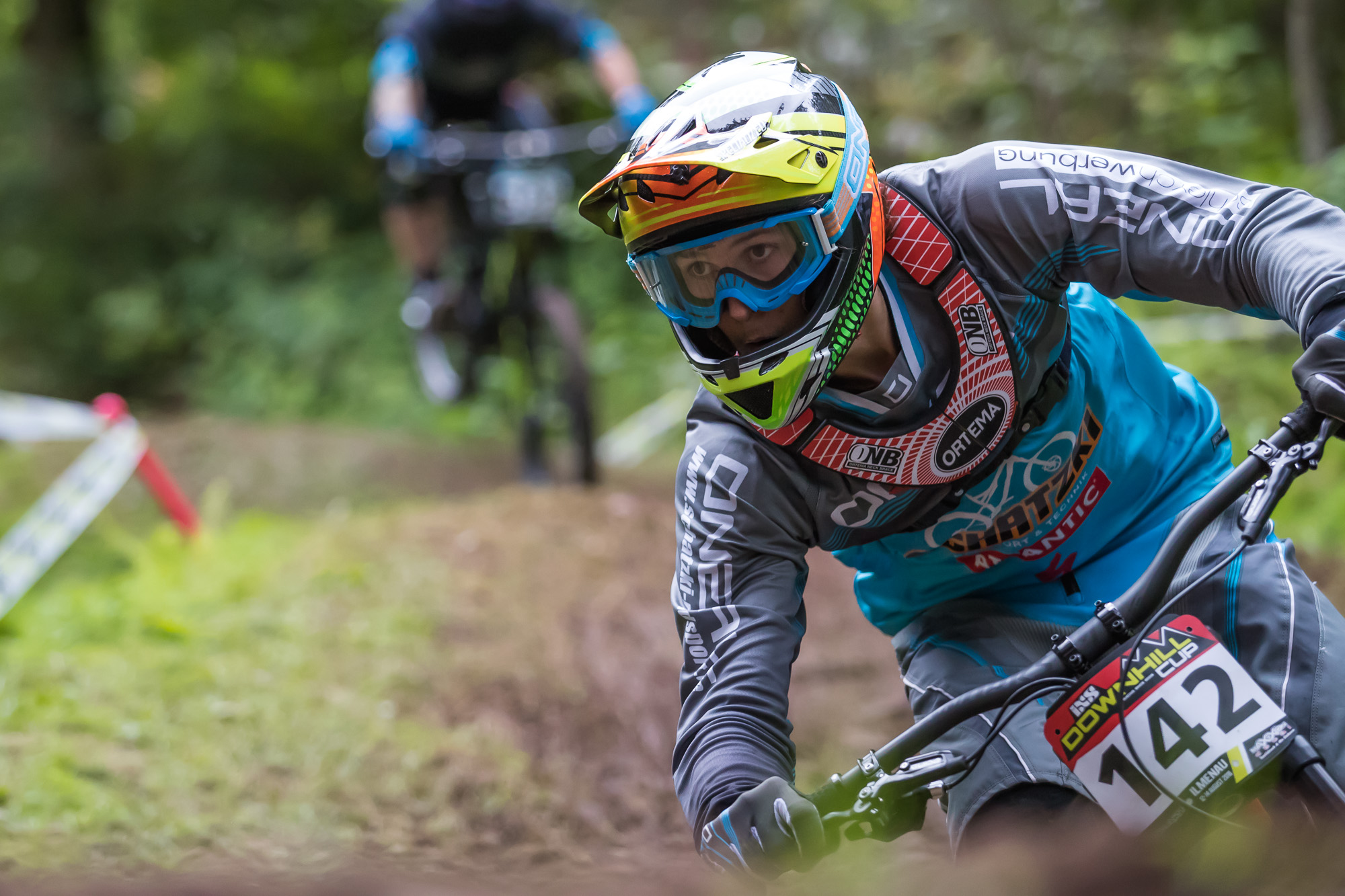 Max Hartenstein auf dem iXS German Downhill Cup 2016 in Ilmenau