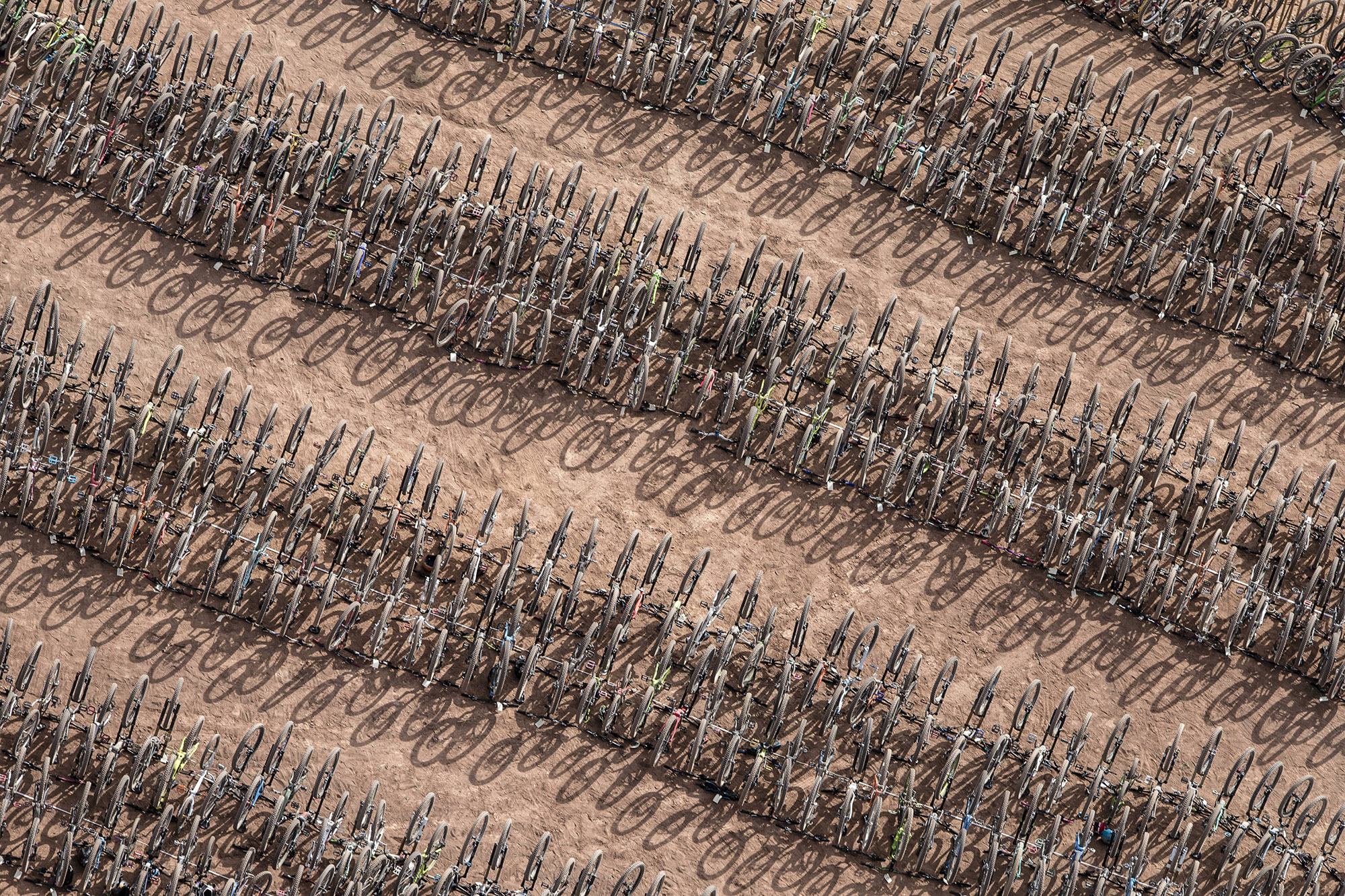 Bikes Spectators bikes during Red Bull Rampage in Virgin, UT, USA on 14 October, 2016; Foto: Christian Pondella/Red Bull Content Pool