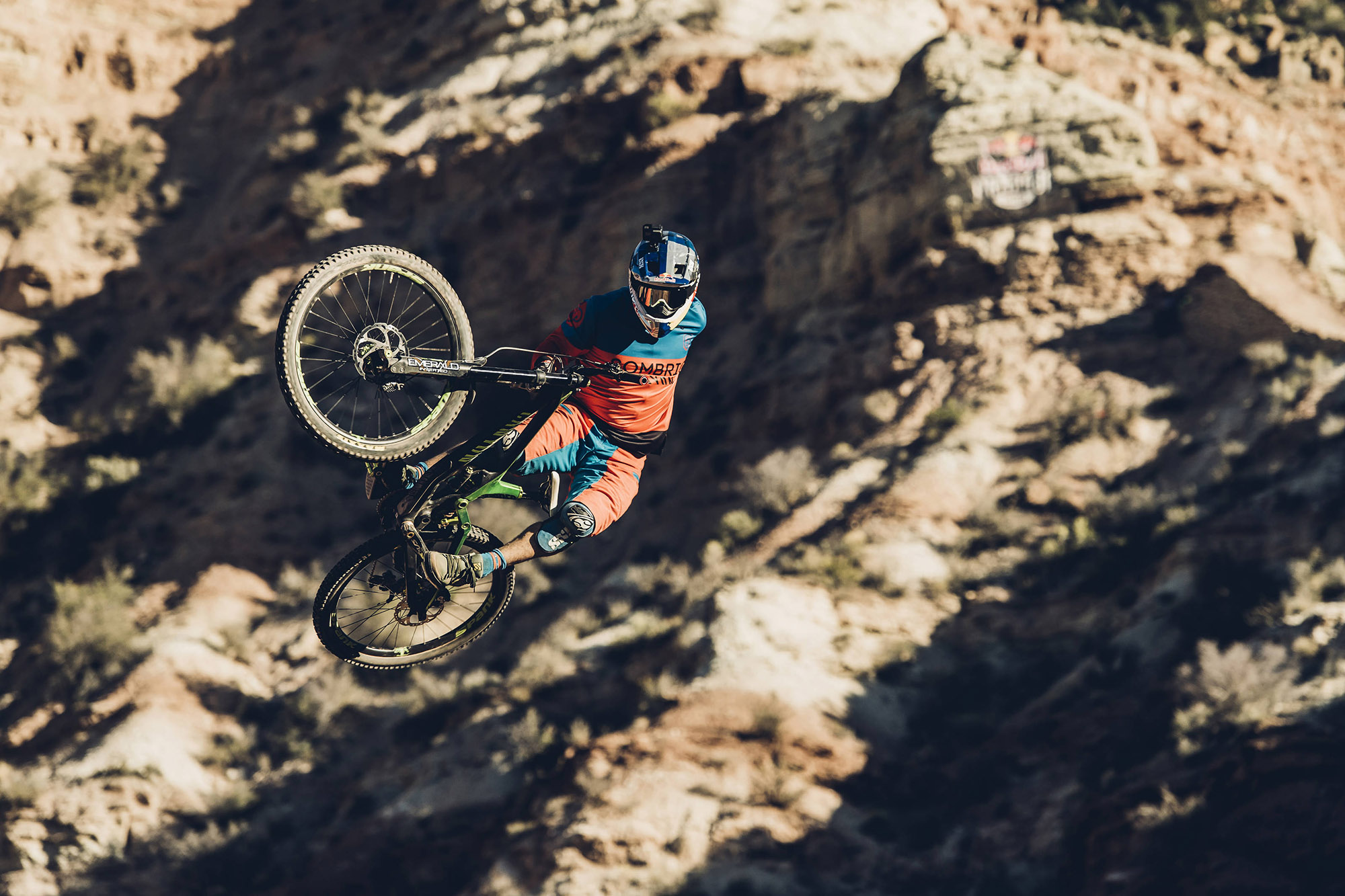 Darren Berrecloth - Action Darren Berrecloth performs at RedBull Rampage in Virgin, Utah on October 11th, 2016; Foto: Bartek Wolinski/Red Bull Content Pool