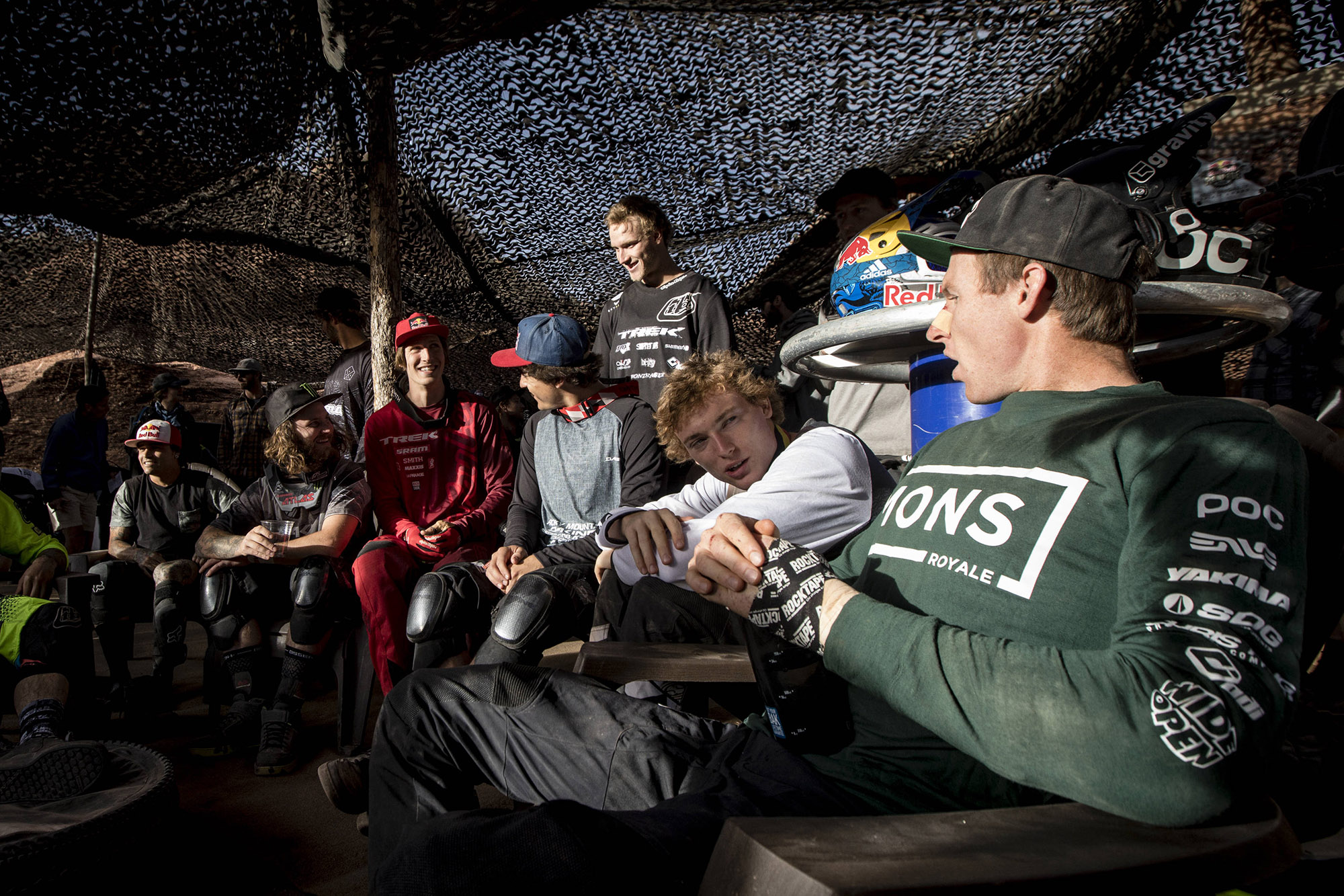 Event Participants Event Participants before the start of Red Bull Rampage in Virgin, UT, USA on 14 October, 2016; Foto: Christian Pondella/Red Bull Content Pool