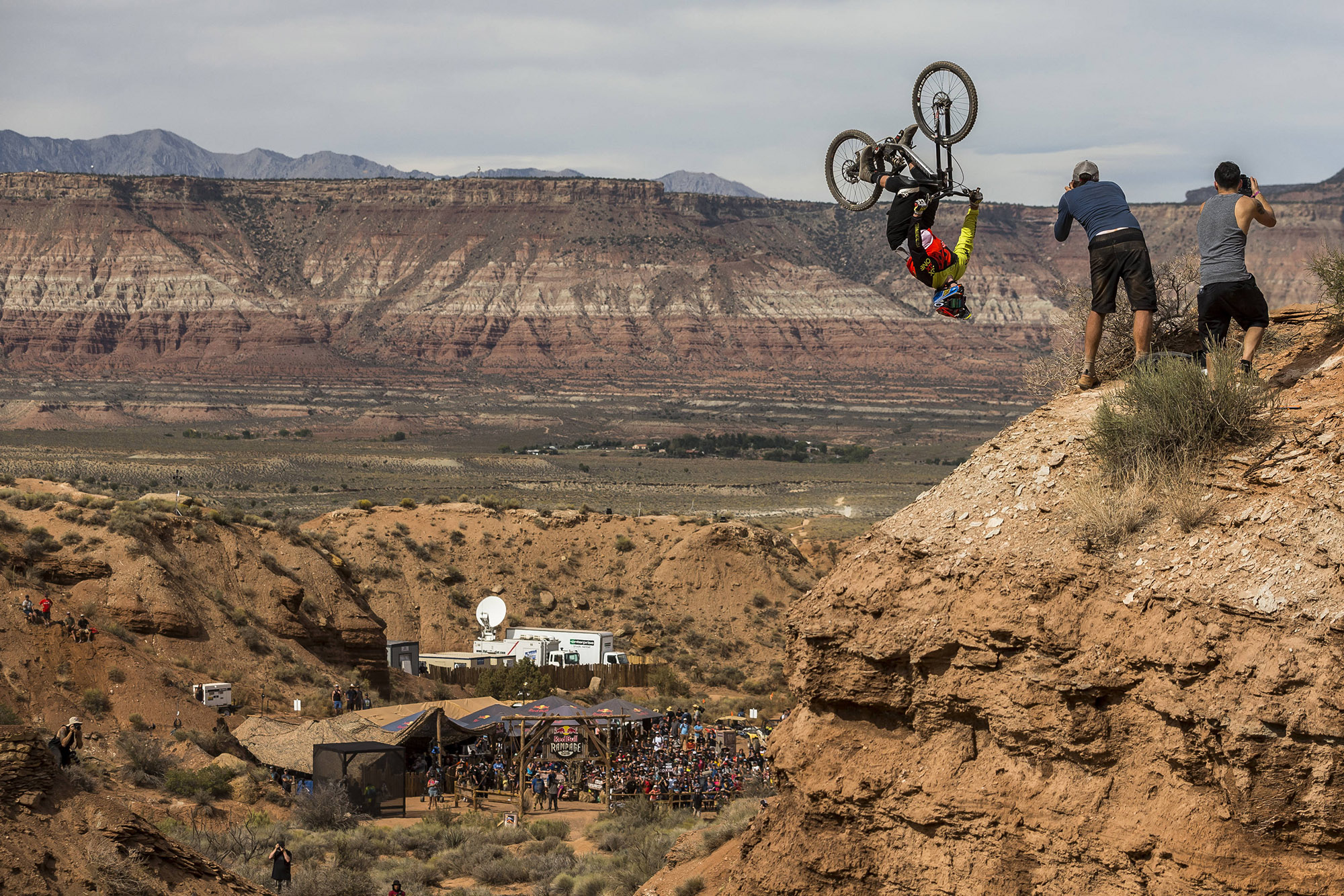 Kyle Strait Kyle Strait competes at Red Bull Rampage in Virgin, Utah, USA on 14 October, 2016; Foto: Garth Milan/Red Bull Content Pool