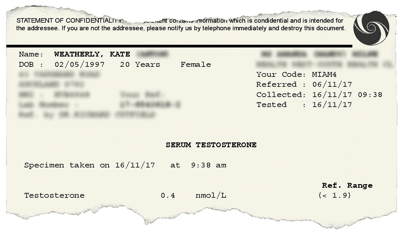 LabTest Kate Weatherly