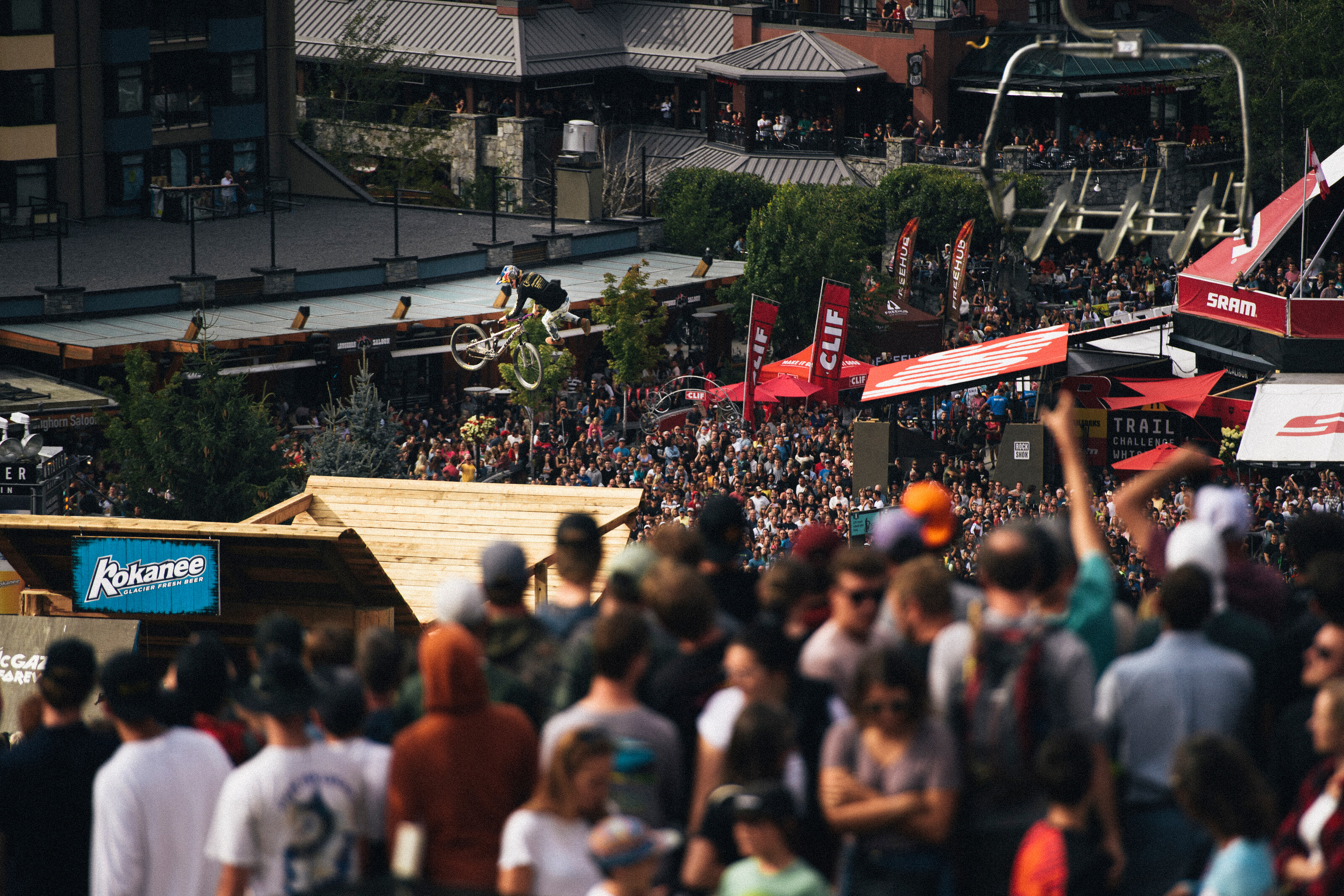 Emil Johansson performs Red Bull Joyride in Whistler, British Columbia, Canada on 18 August, 2019.