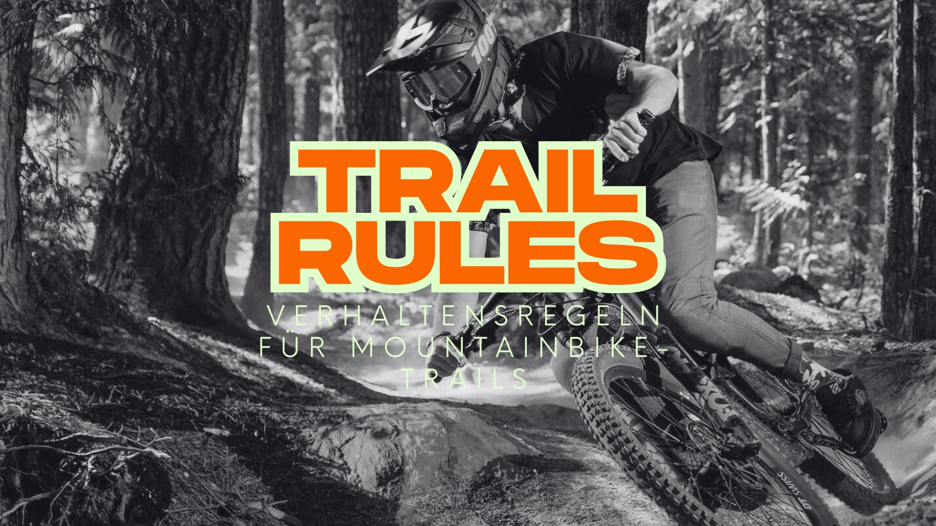 MTB Trail Regeln