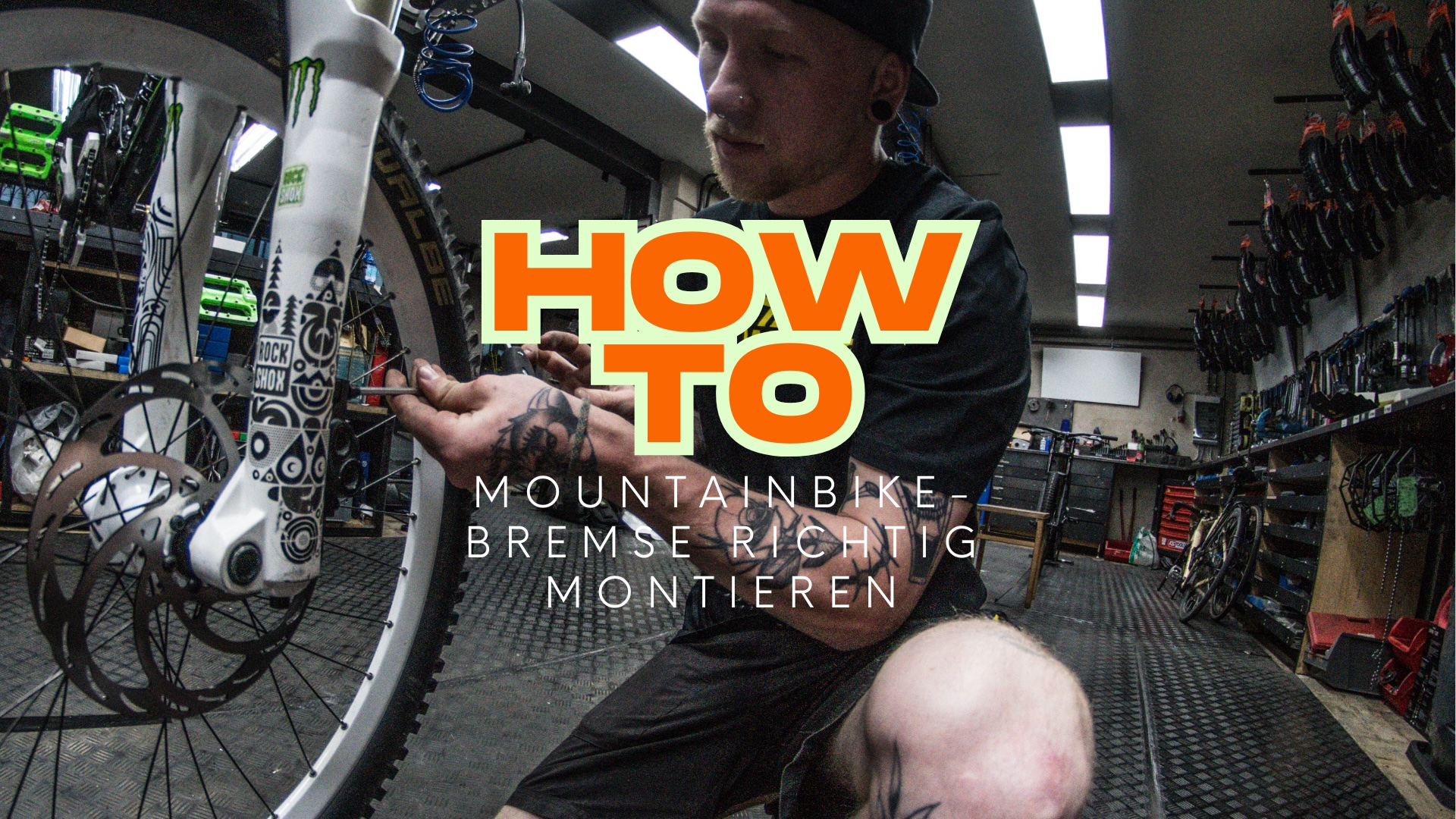 How To: Mountainbike-Bremse richtig montieren