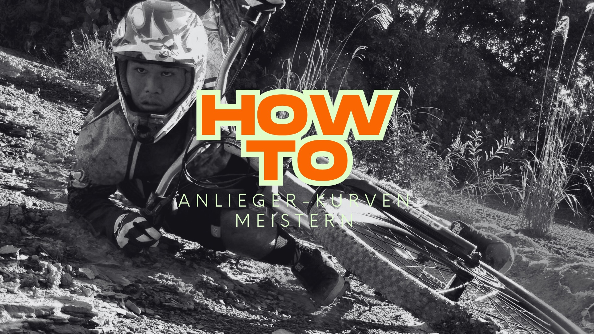 Anlieger-Kurven im Bikepark meistern