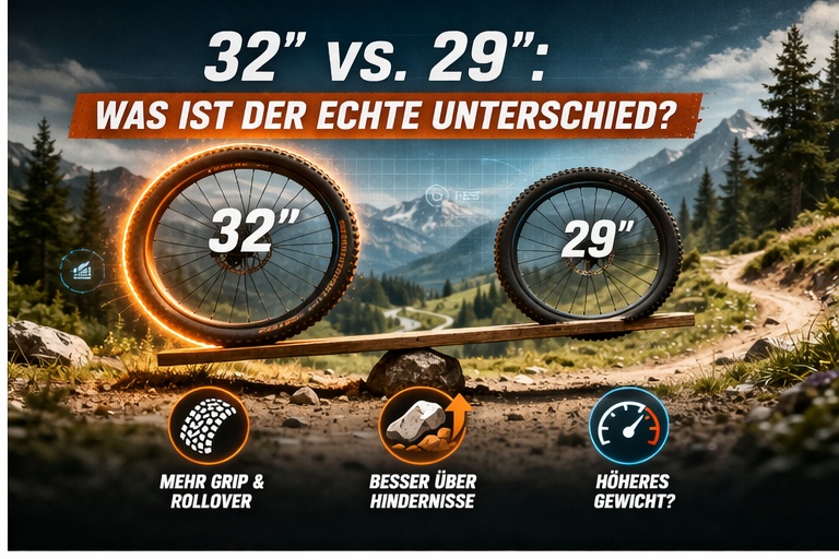 32 Zoll Mountainbike Laufräder: