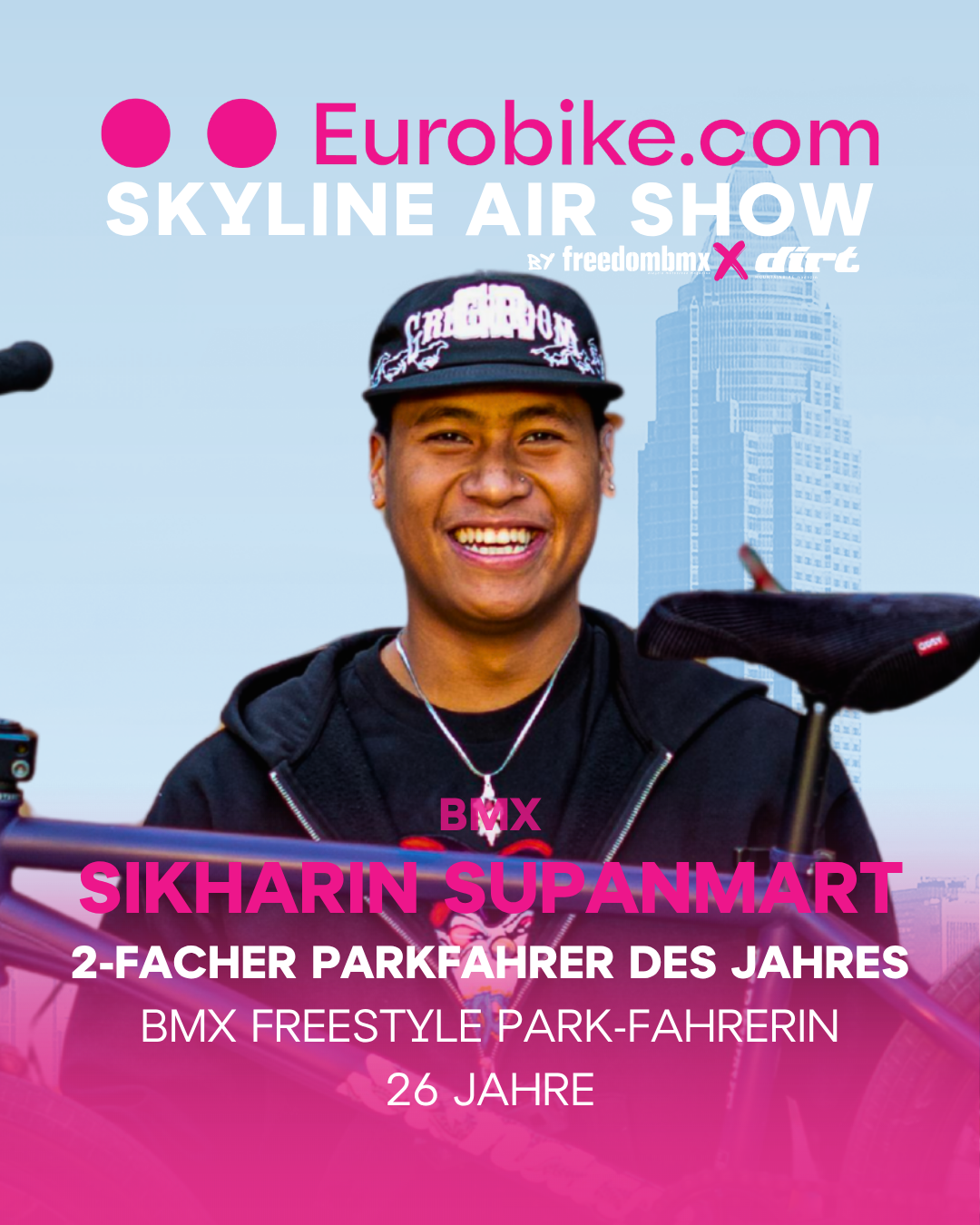 EUROBIKE 2026: Trail Test Area und Skyline Air Show am Festival Day