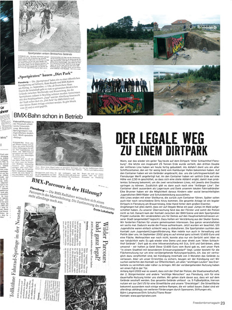 In Flensburg hat man verstanden, wie wichtig eine gute Pressearbeit für die Realisierung eines Projekts ist