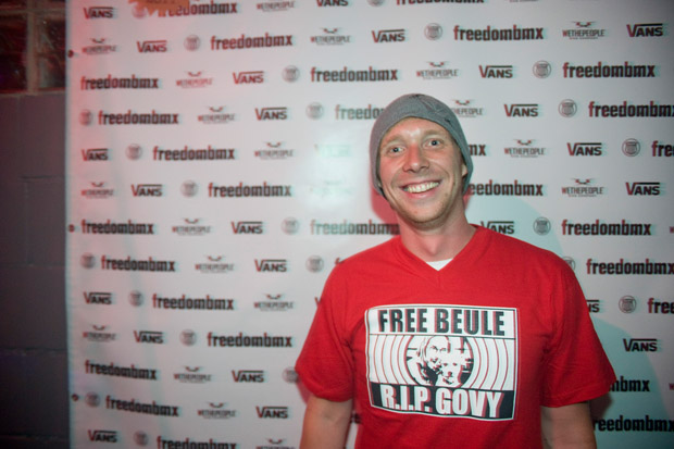 Auch Motocrosser hatten Zutritt 