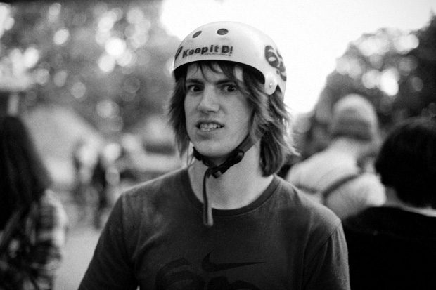 Daniel Tünte ist sichtlich begeistert von seiner Leistung beim Dirtvorlauf