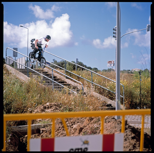 Damals schon lange nicht mehr cool: Blitze im Bild. Wenn ich doch wenigstens behaupten könnte, dass es Absicht war …