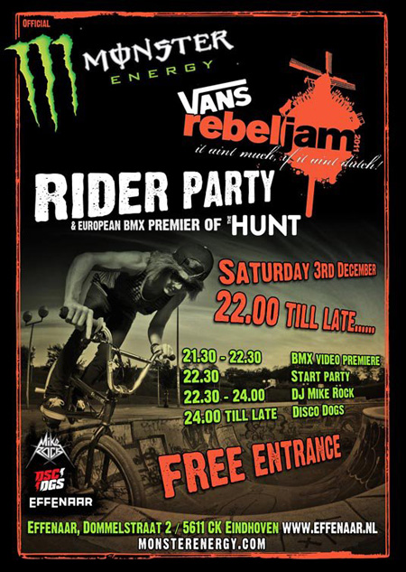 Vans rebeljam Party