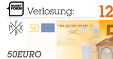 50-Euro-Gutschein von kunsform?! zu gewinnen