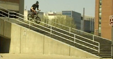 David Grant auf Dub BMX