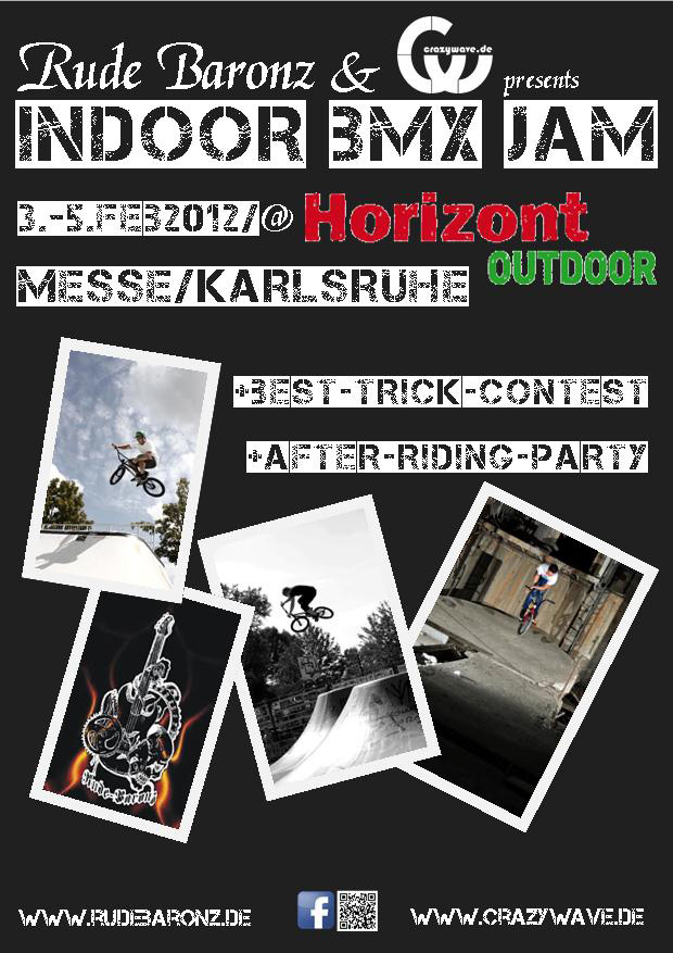 Horizont OUTDOOR BMX-Jam Flyer