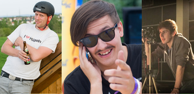 Ein Fotograf mit einer Schwäche für den FC Bayern und jemand, der noch nicht weiß, ob er zur guten oder schlechten Seite der Macht gehört, sind heute dran.